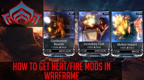 warframe heat mods.